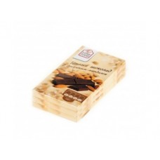 Темный шоколад FINE FOOD горький с дробленым миндалем, 100г, 3 штуки