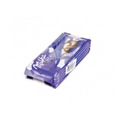 Шоколад MILKA молочный и белый, 90г, 5 штук