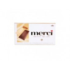 Шоколад MERCI кофе и сливки, 100г, 1 упаковка