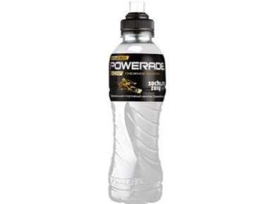 Энергетик POWERADE Снежное золото, 0,5л, 12 штук