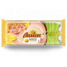 Вафли ЛИМАК на фруктозе Лимонные (СТО) 220 гр, 6 мес
