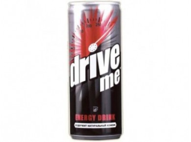 Энергетик DRIVE ME, 0,25л, 12 штук