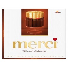 Шоколадные Конфеты MERCI Горький Шоколад, 250г, 1 штука