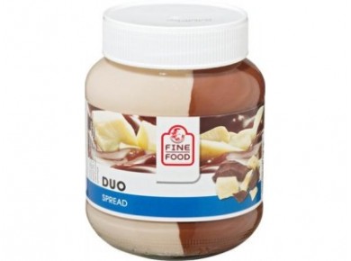 Шоколадная паста FINE FOOD DUO, 400г, 1 штука