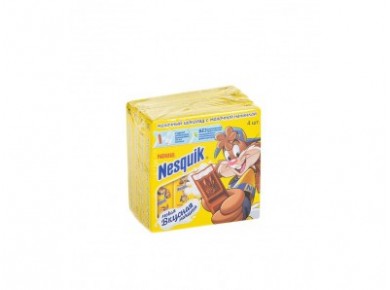 Шоколад NESQUIK молочный 4 пальца, 50г, 4 штуки