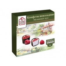 Конфеты шоколадные FINE FOOD Малиновый мусс, 116г, 1 штука