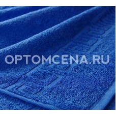 Махровое полотенце Туркменистан 70х140 синее 400 гр/м2