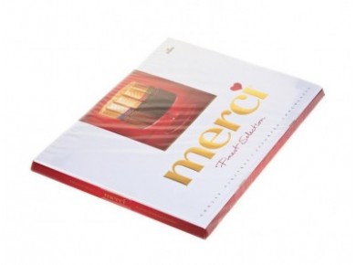 Конфеты MERCI шоколадные ассорти, 675 г, 1 штука