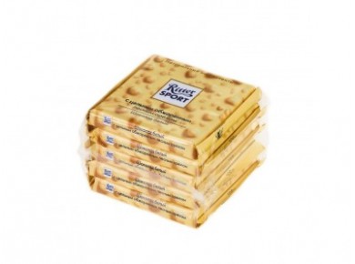 Шоколад RITTER SPORT белый с фундуком, 100г, 5 штук