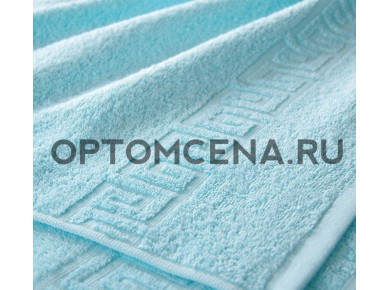 Махровое полотенце Туркменистан 40х70 светло голубое 400 гр/м2