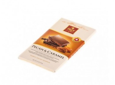 Шоколад FREY Пекан-карамель, 100г, 1 штука