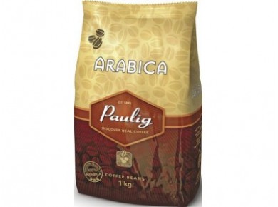 Кофе в зернах PAULIG Arabica, 1кг, 1 пакет
