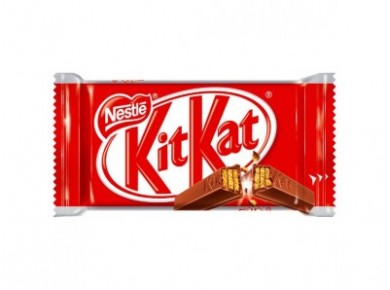 Шоколад KIT KAT молочный 4 пальца, 45г, 27 штук