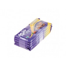 Шоколад MILKA молочный с цельным фундуком, 100г, 5 штук