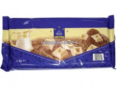 Шоколад HORECA SELECT белый, 1кг, 1 штука