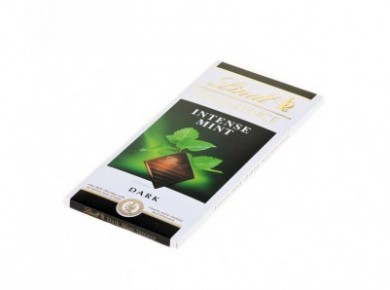 Шоколад LINDT Excellence Мята, 100г, 1 штука