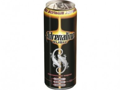 Энергетик ADRENALINE RUSH, 0,5л, 1 штука