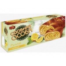 Рулет ЧЕРЕМУШКИ с лимоном, 400г, 1 штука