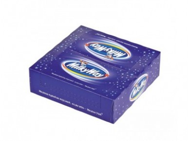 Шоколадный батончик MILKY WAY шоколадный, 26г, 36 штук
