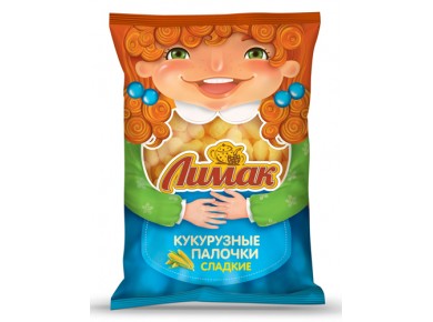 Кукурузные палочки ЛИМАК  суперсладкие 130 гр, 150 суток