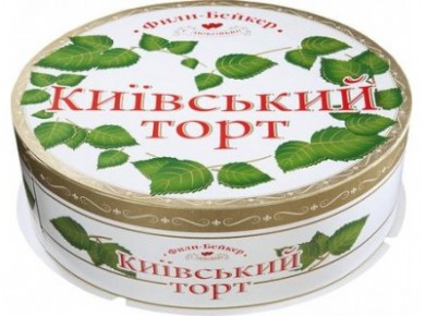 Торт ФИЛИ-БЕЙКЕР Киевский, 900г, 1 штука