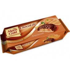 Печенье бисквитное ALPEN GOLD апельсин, 136г, 2 упаковки