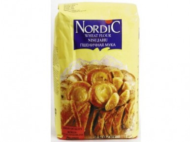Пшеничная мука NORDIC, 2кг, 2 штуки