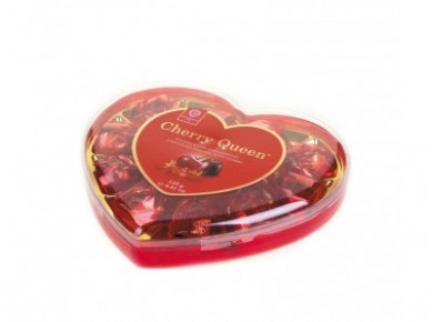 Шоколадные Конфеты CHERRY QUEEN, 125г, 1 коробка