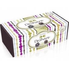 Конфеты DESHARE шоколадные с начинкой пралине ассорти, 240г, 1 штука