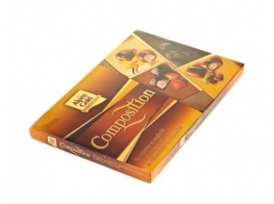Шоколадные конфеты ALPEN GOLD Composition, 287г, 1 коробка