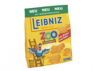 Печенье LEIBNIZ Zoo сливочное, 125г, 1 штука