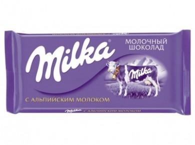 Шоколад MILKA Цельный орех, 100г, 1 штука