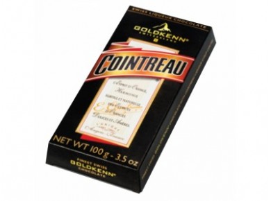 Шоколад с ликером GOLDKENN Куантро,100г, 1 штука