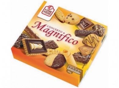 Печенье  FINE FOOD Magnifico ассорти, 500г, 1 штука