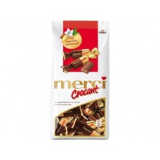 Шоколадные конфеты MERCI Crocant 125г, 1 упаковка