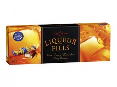 Шоколадные конфеты FAZER Liqueur fills, 350г, 1 штука