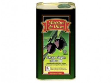 Оливковое масло MAESTRO DE OLIVA Extra Virgin, 1л, 1 штука