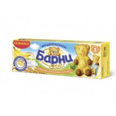 Бисквиты БАРНИ с банановой начинкой, 150г, 1 штука