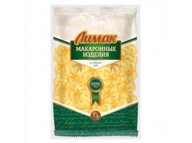 Макароны ЛИМАК (ЗЕЛЕНЫЕ) в ассортименте группа В 450 гр.