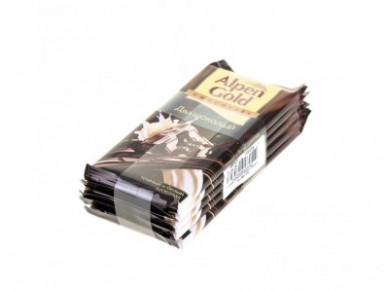 Темный и белый шоколад ALPEN GOLD, 90г, 5 штук