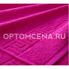 Махровое полотенце Туркменистан 50х90 малиновое 400 гр/м2