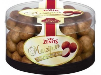 Марципан ZENTIS картошка, 250г, 1 штука