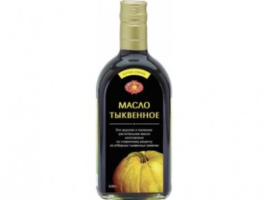 Масло тыквенное 100%, 350мл, 1 штука