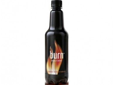 Энергетик BURN пэт, ж/б, 0,5л, 12 штук