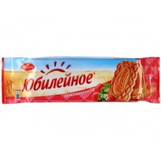 Печенье ЮБИЛЕЙНОЕ земляничное, 112 г, 6 упаковок