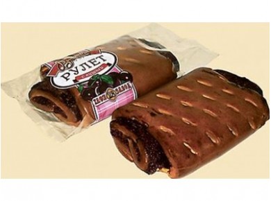 Рулет УЛЫБКА с Вишней , 300г, 1 штука