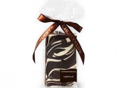 Шоколад CHOCODELIKA Апельсин и кешью, 100г, 1 штука