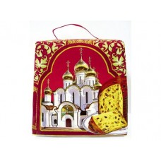 Кулич пасхальный красный, 500г, 1 штука