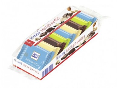 Шоколад RITTER SPORT Микс, 150г, 1 упаковка