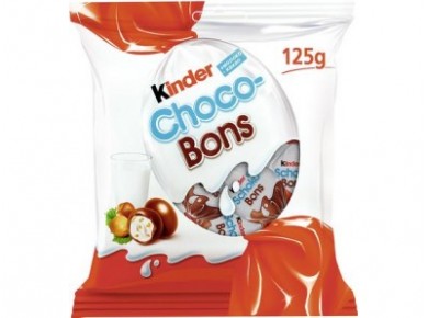 Конфеты KINDER Choco-Bons, 125г, 1 штука